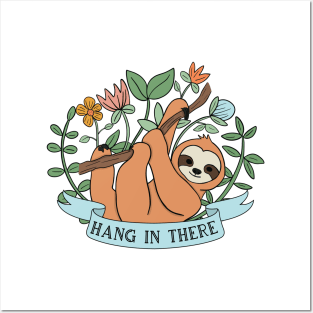 Sloth Posters and Art